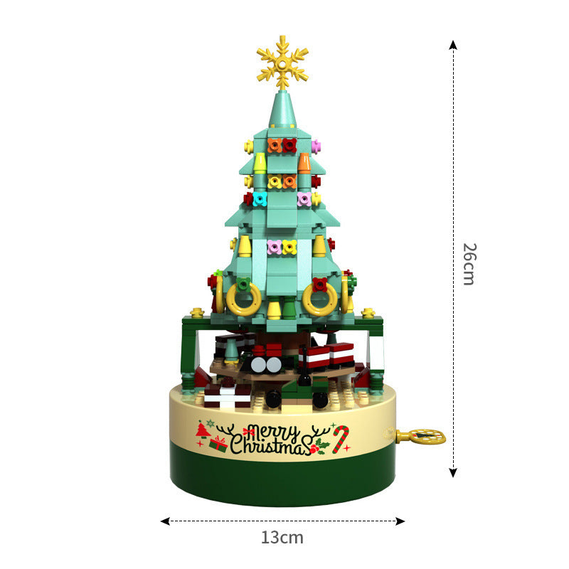 Christmas Tree Brick Music Box