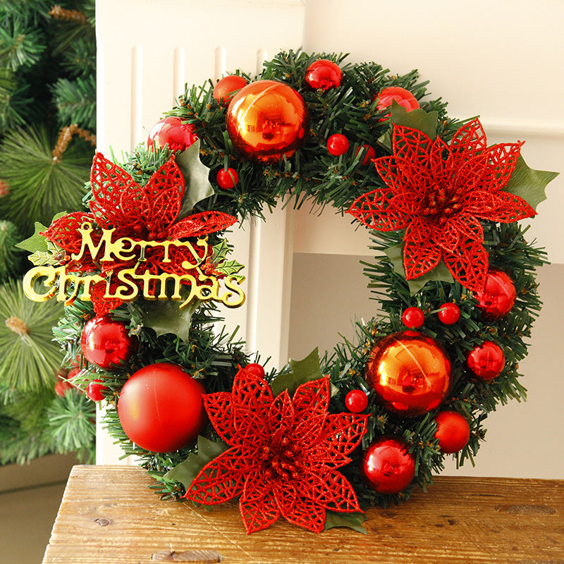 Christmas Wreath Door Decoration