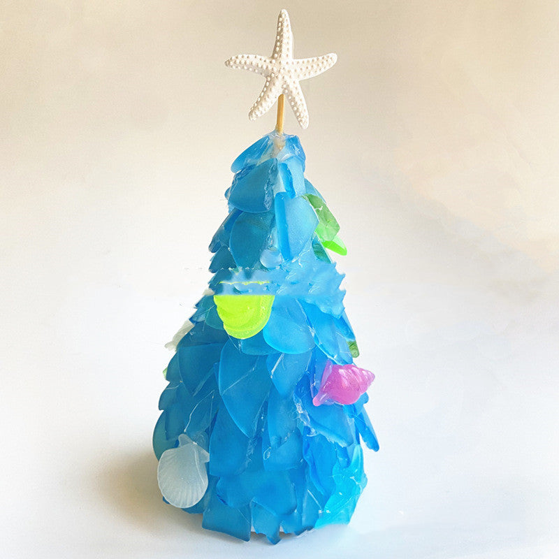 Sea Glass Christmas Tree