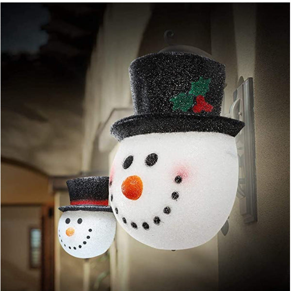 Snowman Porch Light Covers