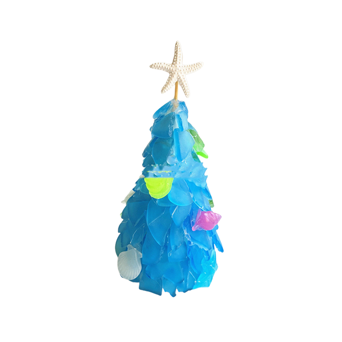 Sea Glass Christmas Tree