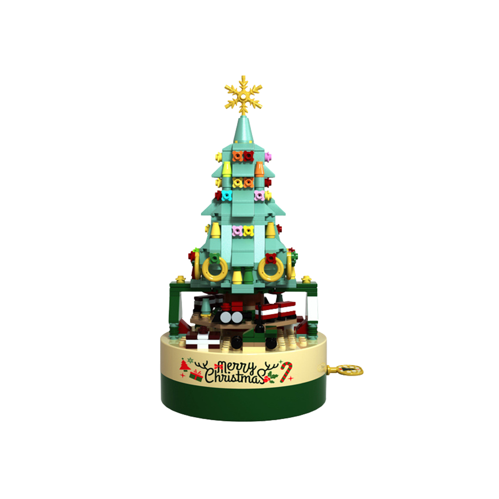 Christmas Tree Brick Music Box