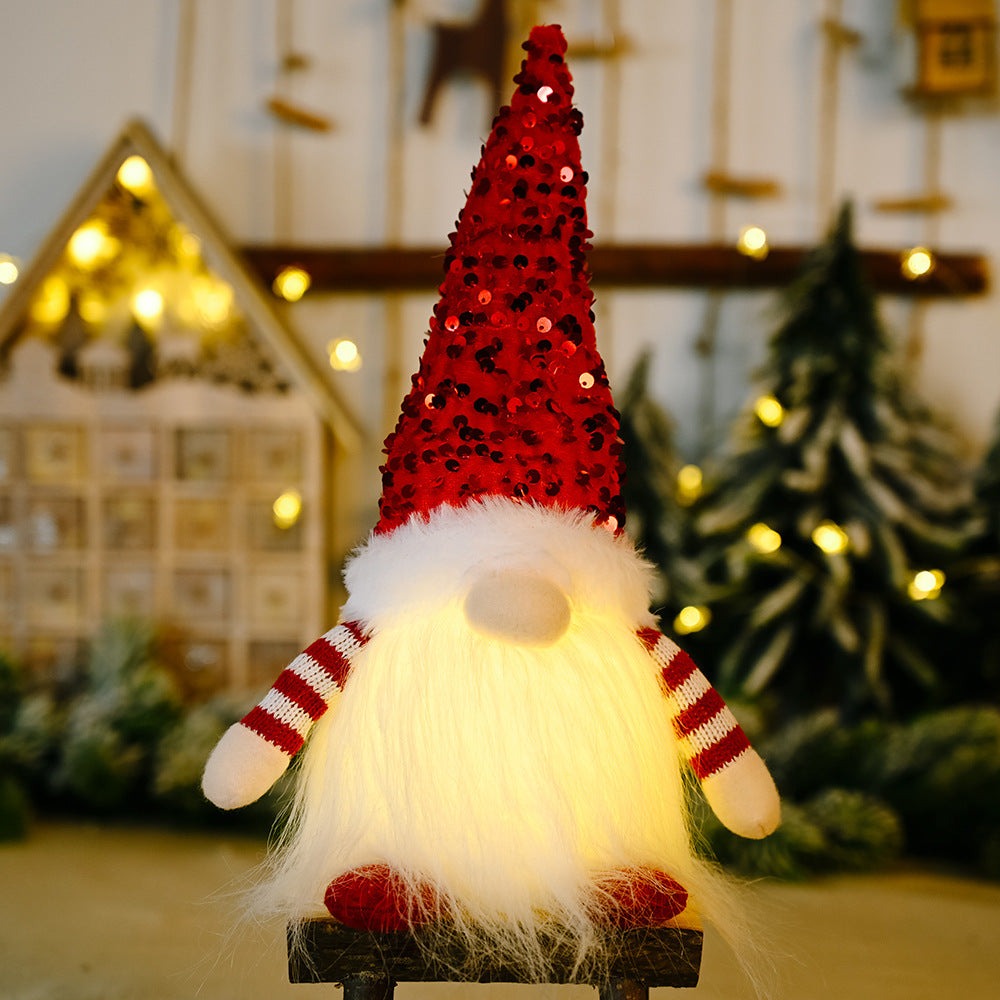 Christmas Glowing Faceless Doll Ornaments