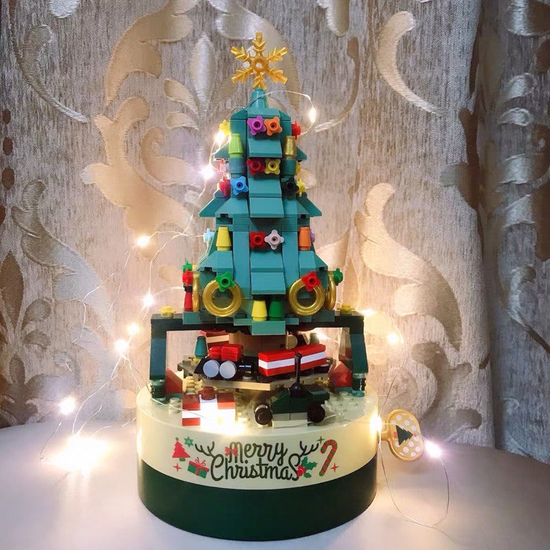 Christmas Tree Brick Music Box